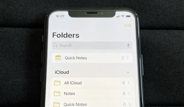 Como: Apple Notes tem 13 novos recursos/atualizações no iOS 16 que você deve conhecer