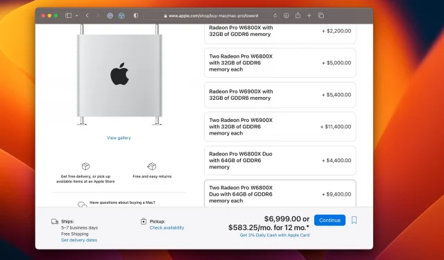 Miks Apple Silicon Mac Pro ei pruugi toetada kasutaja uuendatavat GPU-d ja RAM-i?