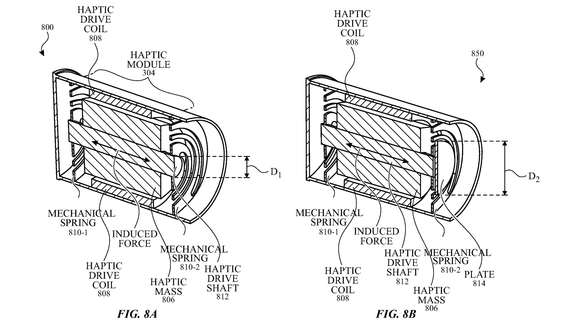Rysunek patentowy pokazujący, jak rezonator akustyczny w przyszłym Apple Pencil będzie emitował dźwięk