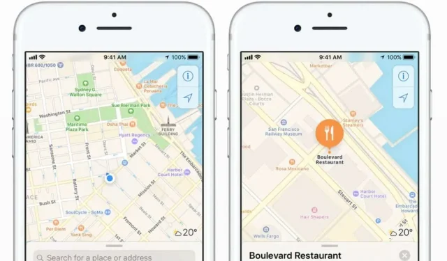 Este novo recurso do Apple Maps facilita a localização de uma vaga de estacionamento.