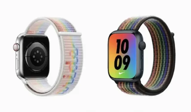 Apple présente deux nouveaux groupes Pride Edition pour son Apple Watch