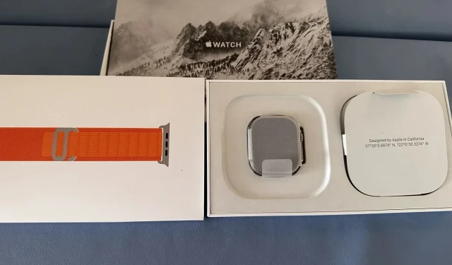 Redditor deelt foto’s van Apple Watch Ultra die twee dagen voor de lancering opdoken