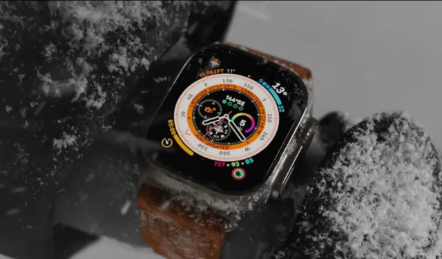 Detalhes do Apple Watch Ultra: modo noturno, compatibilidade de banda, sensor de temperatura