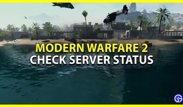Serwery Modern Warfare 2 padły? Sprawdź stan serwera CoD MW2