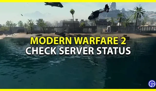 Modern Warfare 2-servers uitgevallen? Controleer de status van de CoD MW2-server