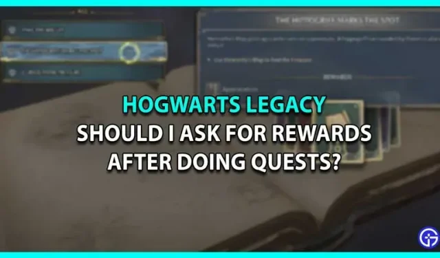 Skal jeg gøre krav på dusører hos Hogwarts Legacy? (svarede)