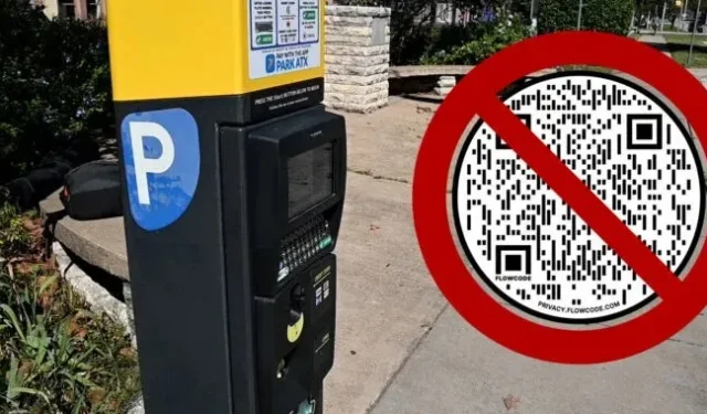 Podvody s QR kódy na parkovacích automatech