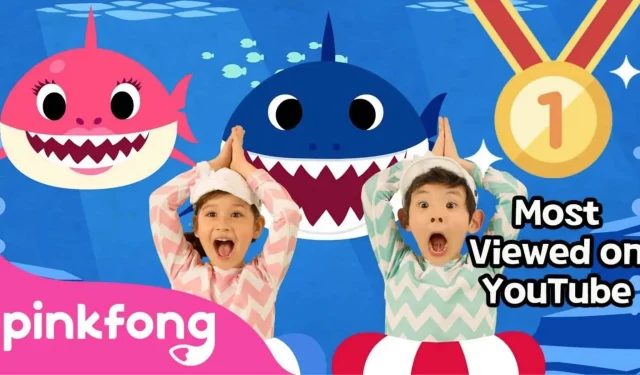 Baby Shark se convierte en el primer video de YouTube en llegar a 10 mil millones de visitas