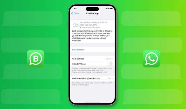 How to Backup WhatsApp Messages, Photos, Videos on iPhone and Restore Them When Needed