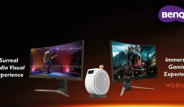 BenQ wprowadza nowe monitory do gier i rozrywki, bezprzewodowy przenośny projektor i mysz e-sportową