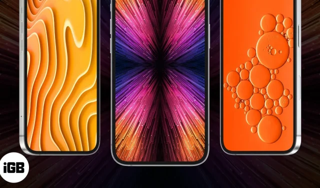 10 необычных абстрактных обоев для iPhone, которые выйдут в 2022 году