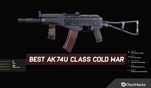 냉전 최고의 클래스 AK74u ​​| COD용 AK74u ​​워존 번들