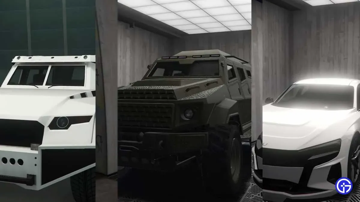 GTA 5 Online 中最好的裝甲車 頂級車輛