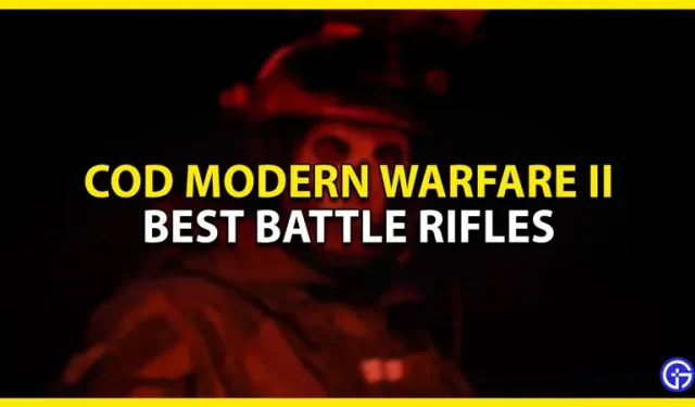 COD Modern Warfare 2: los mejores rifles de batalla