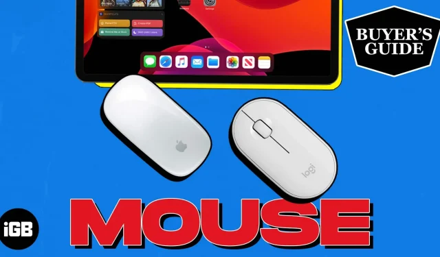 Paras Bluetooth-hiiri iPad Prolle vuonna 2023