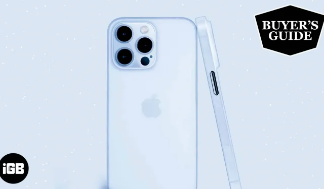 Beste Bumper Cases für iPhone 14 und 14 Pro im Jahr 2022