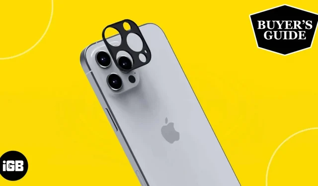 Los mejores protectores de lente de cámara para iPhone 14 y 14 Plus en 2022