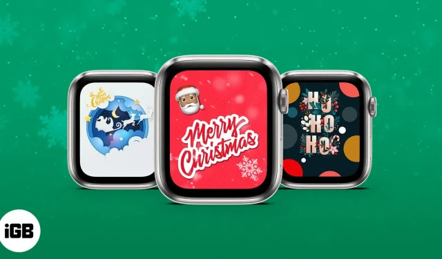 I migliori quadranti natalizi per Apple Watch nel 2022 (download gratuito)