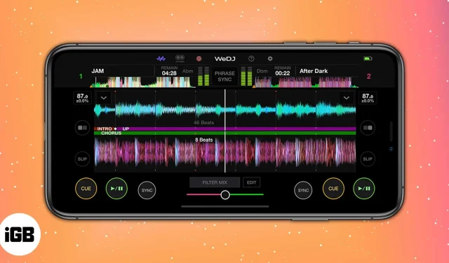 2022 年の iPhone および iPad 向けベスト DJ アプリ 9