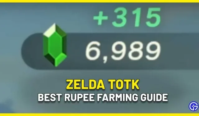 Zelda TOTK: Moyens rapides d’obtenir des roupies (Guide du meilleur argent agricole)