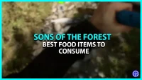 Beste eten om te eten bij Sons of the Forest