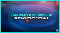 Jedi Survivor: las mejores unidades de equipo de holotácticas en Star Wars