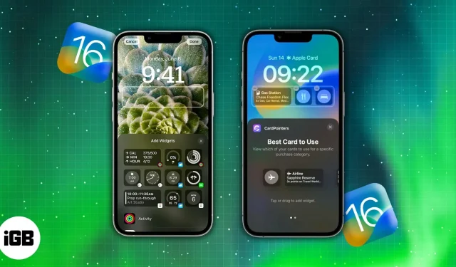 I migliori widget per la schermata di blocco di iOS 16 nel 2022