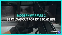 Beste uitrusting gebouwd voor KV Broadside in MW2