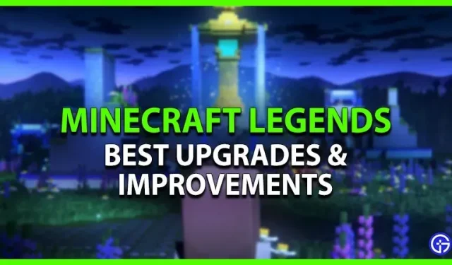 Les meilleures mises à jour et améliorations de Minecraft Legends parmi lesquelles choisir