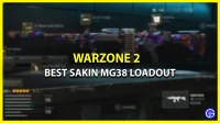 Beste Sakin MG38-download in Warzone 2 (lijst met bijlagen)