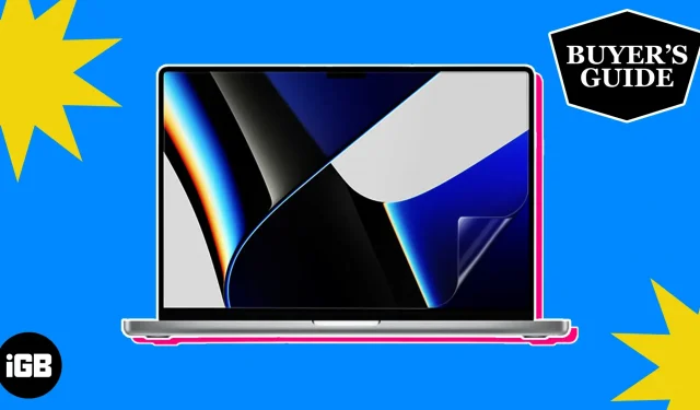 Nejlepší 14palcové chrániče obrazovky MacBook Pro v roce 2023