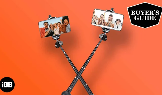 Die 9 besten Selfie-Sticks für Ihr iPhone im Jahr 2022