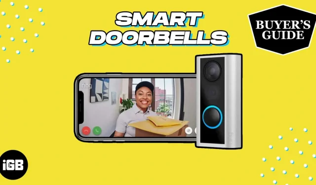 Найкращі розумні дверні дзвінки з камерою 2023 року