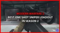 De beste One Shot Sniper Gear in MW2 seizoen 2