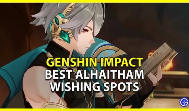 Genshin Impact: Melhores lugares para desejar Alhaitham