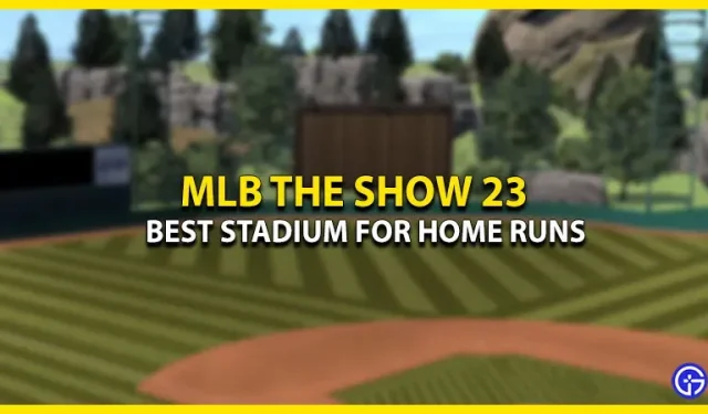 23 MLB The Show Os melhores estádios para home runs