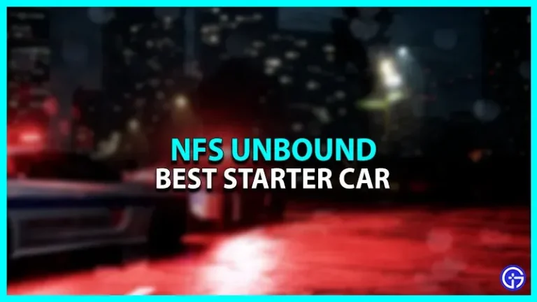 Need For Speed ​​Unbound: The Best Car For Beginners