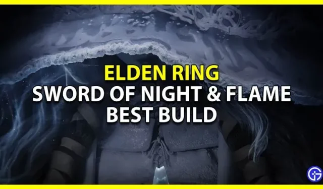 Paras Sword Of Night & Flame -rakennelma käytettäväksi Elden Ringissä