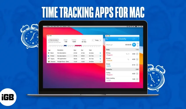Melhores aplicativos de controle de tempo para Mac em 2023