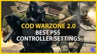 Best Warzone 2 settings for PS5