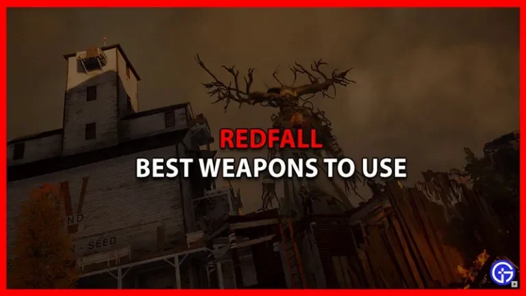 Redfall top weapons and firearms in each category