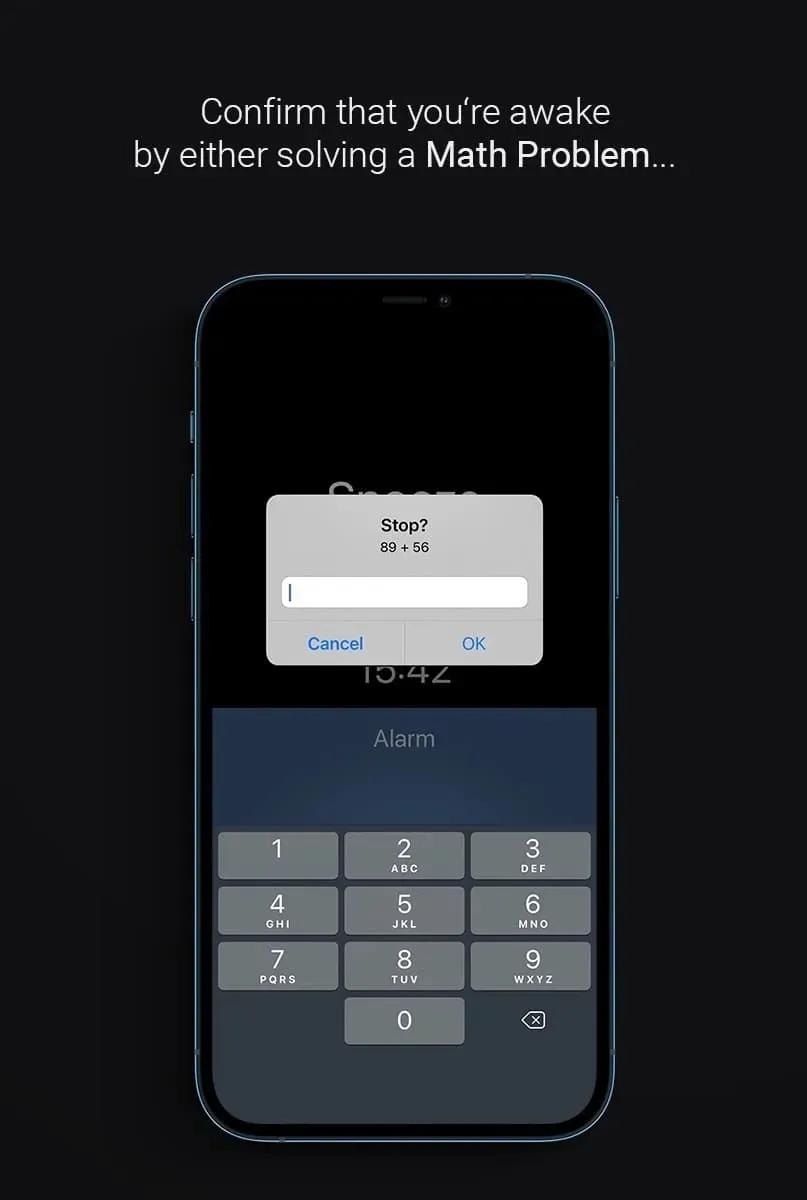 BetterAlarm은 수학 문제를 해결