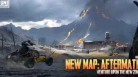 BGMI tillkännager Aftermath Map i PUBG Mobile med version 1.8