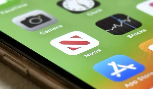 iOS 16.5 ja iPadOS 16.5 puhul näeb Apple News olulisi muudatusi