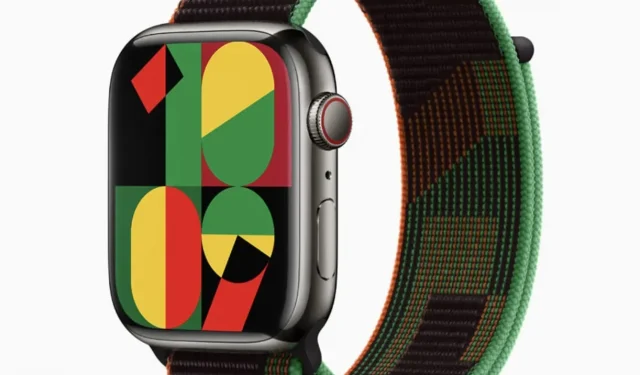 Le nouveau cadran Apple Watch Unity Mosaic arrive sur Apple Watch avec watchOS 9.3