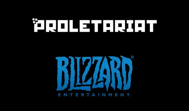Blizzard Entertainment finalise l’accord pour acquérir Proletariat