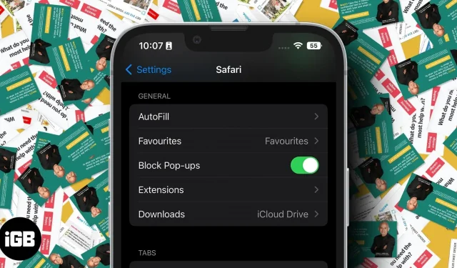 Comment désactiver le bloqueur de pop-up sur iPhone, iPad et Mac