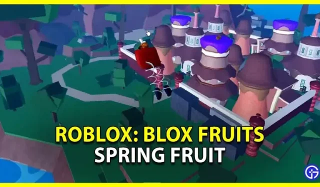 Blox Fruits: wat is een lentefruit
