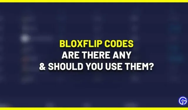 Bloxflip promo codes (2022) – are there any?