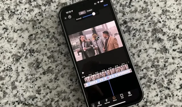 iPhone에서 비디오의 얼굴과 텍스트를 흐리게 처리하는 방법. iPhone용 무료 동영상 편집 앱